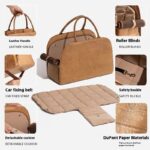 Dog Diaper Bag Portable And Lightweight Pet Car Kennel - Image 4