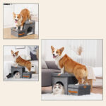 Foldable Pet Storage Stairs Dog Steps Ladder - Image 4