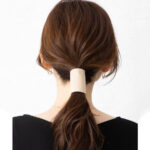 PU Leather Headband Gel Women Ponytail Clip Decoration Hair Accessories - Image 2