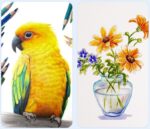 Art Supplies Drawing Sketch  Colored Soft Core Color Pencil - Image 3