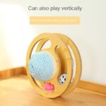 Sisal Rope Cat Scratcher Ball Toys Interactive Scratching Post Kitten Toy Furnature Scraper Grinding Scratch Board Ball For Cats - Image 5