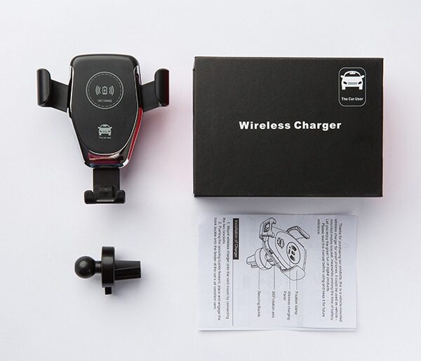Compatible With Apple, Car Qi Wireless Charger For  11 Pro Xs Max X 18w Fast Charging