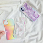 Butterfly quicksand phone case - Image 2