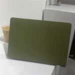 MacBook Notebook Protective Shell Quicksand Army Green - Image 3