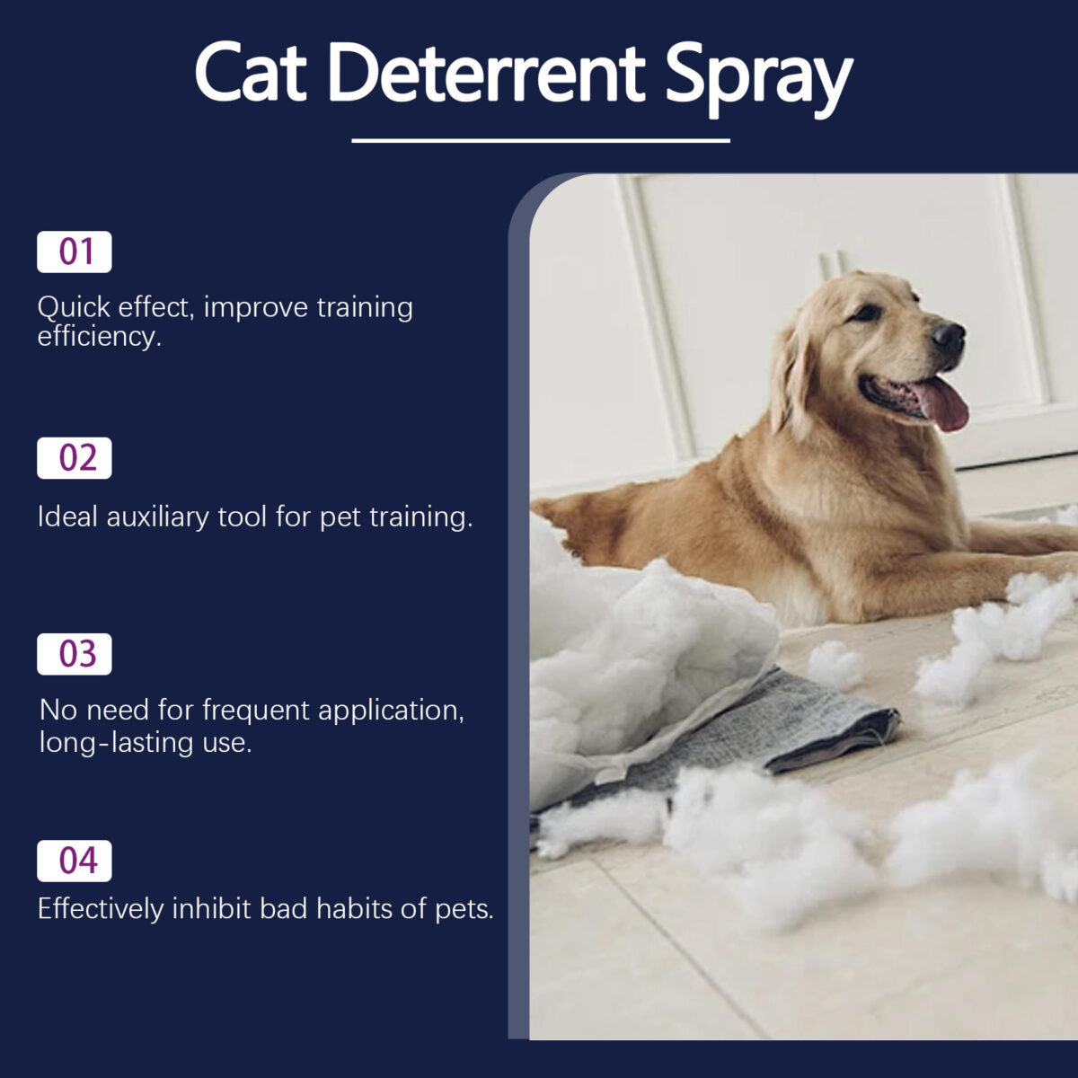 Pet Anti-chewing Spray Indoor Training Dogs And Cats Anti-biting Scratching Furniture - Image 4
