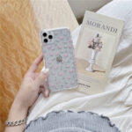 Small Floral Love Right-angle Side Phone Case