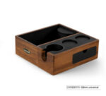 Bomber Coffee Handle Bracket Tamper Walnut Base Pressure Excited Filling Storage Seat - Image 3