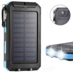 Solar Power Bank Compass 20000mAh Outdoor Mobile Phone Dual Headlights - Image 6