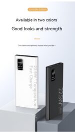 Two-way Fast Charge Power Bank Large Capacity Portable Ultra-thin Portable Power Source - Image 10