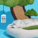 Pet Green Pine Tree Shape Cat Litter To Keep Warm Without Dropping Flakes - Image 4