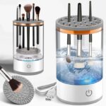 Makeup Brush Cleaner Automatic Rotating Makeup Brush Cleaner USB Portable Electric Cosmetic Makeup Brush Rotary Washing Machine - Image 9
