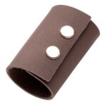 PU Leather Headband Gel Women Ponytail Clip Decoration Hair Accessories - Image 4