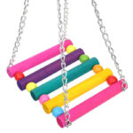 Colorful suspension bridge swing stand bar stand peony - Image 2
