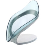 Bathroom Soap Holder Leaf Shape Soap Box Kitchen Dish Storage Box Non-slip Drain Soap Storage Case Container Bathroom Accessorie - Image 8