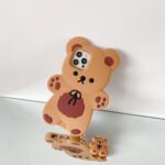 Teddy Bear Mobile Phone Case Cartoon Anti-drop Soft Silicone - Image 7