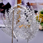 Wedding Dress Accessories Rhinestone Headband Styling Hair Accessories - Image 4