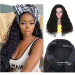 Brazilian Water Wave Headband Human Hair Wigs - Image 2