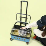 Cat Trolley Out Cat Bag Dog Portable Consignment Flight Case - Image 3