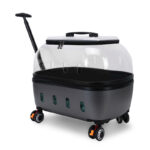 Cat Bag Pet Trolley Bag Go Out Dog Transparent - Image 8