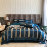 Pure Cotton Four-piece Light Luxury Simple Luxury Spring And Summer Duvet Cover - Image 6