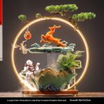 Circulating Water Desk Surface Panel Housewarming Decoration - Image 2