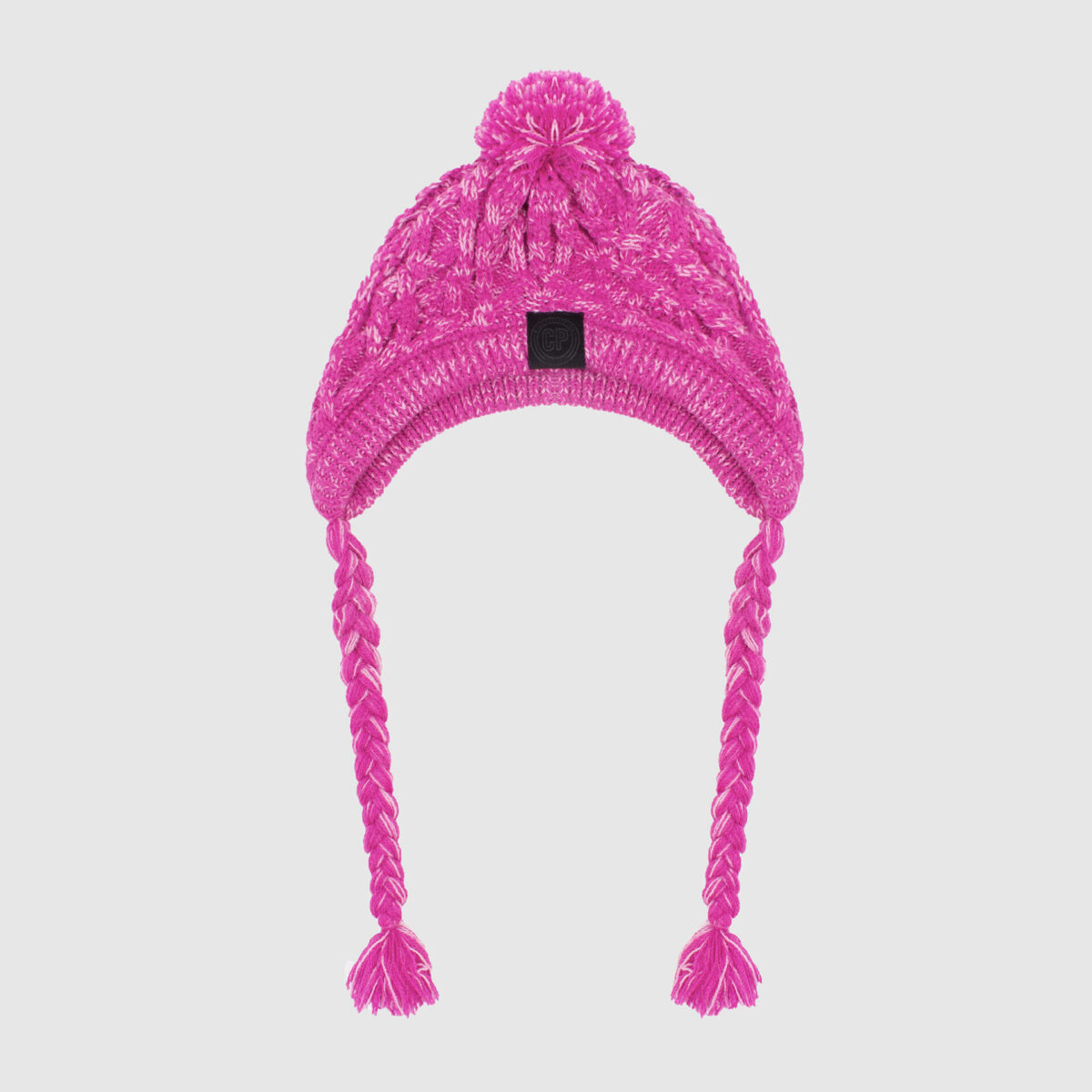 Fur Ball Warm And Windproof Fluffy Ball Knitting Method Dog Fighting Hat - Image 4