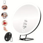 Charging Led Fill Light With Light Bracket Rotating Makeup Mirror - Image 2