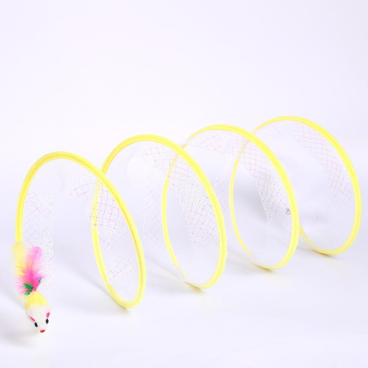 Pet Cat Tunnel Self-Hi Relieving Stuffy Cat Toy Channel Kittens Supplies - Image 6