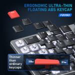 Wireless Mechanical Keyboard Thin 104 Keys - Image 4