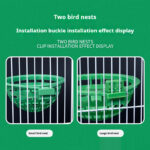 Bird Nest Plastic Material Easy To Clean And Split - Image 4