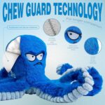 Stuffed Tough Dog Chew Toys Large Dog Toys To Keep Them Busy Interactive Squeaky Toys Tug Of War Crinkle Puppy Dog Toy - Image 4