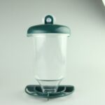 Transparent Plastic Suspension Type Automatic Bird Feeder With Cover - Image 4