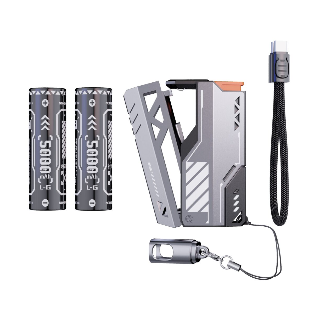 Swappable Batteries Detachable Fast Charge Line Of Separate Mobile Power Supply - Image 4