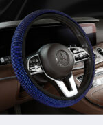Steering Wheel Cover Diamond-studded Summer Without Inner Ring Full - Image 7