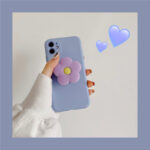 Dusty Lavender Big Flower  Socket  Case - Image 4