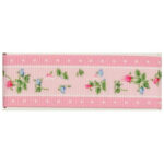 Handmade Diy Rib Printed Flowers And Plants Webbing Ribbon - Image 4
