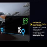Car Mounted HUD Head Up Display Fuel Consumption Voltage Projector - Image 3
