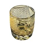 Hand Carved Crystal Glass Whiskey Small Glass Cup - Image 5