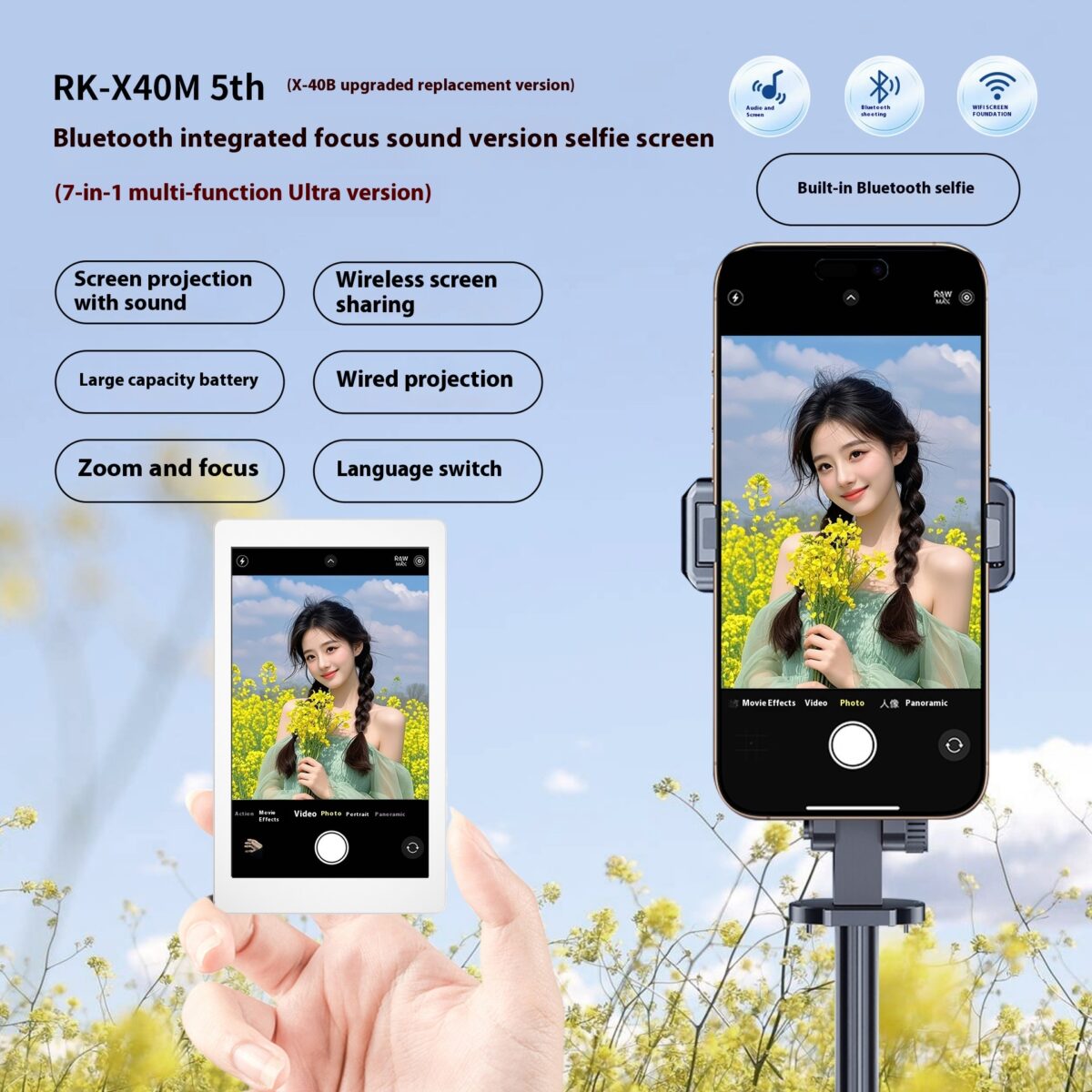 Sound Wireless Lanyard Magnetic HDMI Same Screen Device - Image 1
