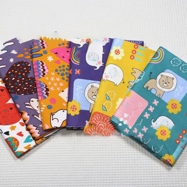 Cotton Twill Cloth Cotton Eco-friendly Printing Infant Bed Fabric