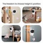 Intelligent Cat Laser Toy With Strong Screw Automatic Random Moving Toys For Cats Kittens Dogs Cat Red Dot Exercising - Image 4