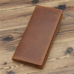 Pure First Layer Cowhide  Retro Wallet - Image 10