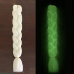 Luminous Fluorescent Chemical Fiber Wig Big Braid - Image 5