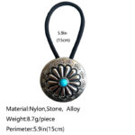 Headdress American West Cowboys Hair Rope - Image 6