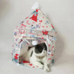 Cat Tunnel Splicing Tent Cat Nest Four Seasons Universal Portable Quick Folding Cat Pet Play House Tent With Up Tunnel For Cats - Image 4
