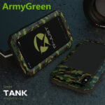 Mobile Phone Shell Metal Frame Three-proof Shell Male Anti-drop