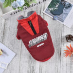 Pet Dog V-shaped Splicing Coat Thick Warm - Image 6