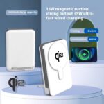 With Cable 35W New QI2 Magnetic Wireless Power Bank - Image 6