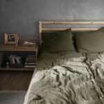 Washed Pure Linen Bed Sheet Quilt Cover Four-piece Set - Image 6