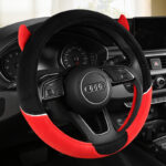 Car Steering Wheel Cover Cartoon Cute Gloves - Image 5